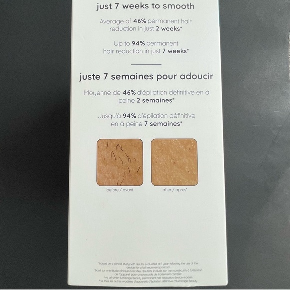 Iluminage Me Sleek Permanent Hair Reduction Device New Sealed - Picture 4 of 6